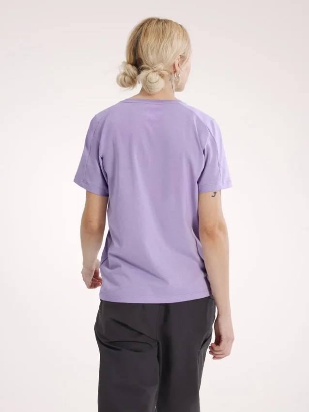 Kragg SL Cotton Emblem Crew Shirt SS til kvinder