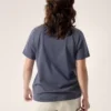 Kragg SL Cotton Emblem Crew Shirt SS til kvinder