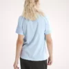 Kragg SL Cotton Emblem Crew Shirt SS til kvinder
