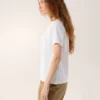 Kragg SL Cotton Emblem Crew Shirt SS til kvinder