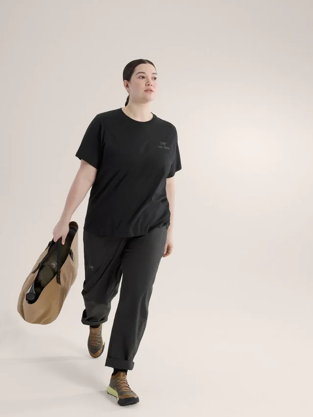 Kragg SL Cotton Emblem Crew Shirt SS til kvinder