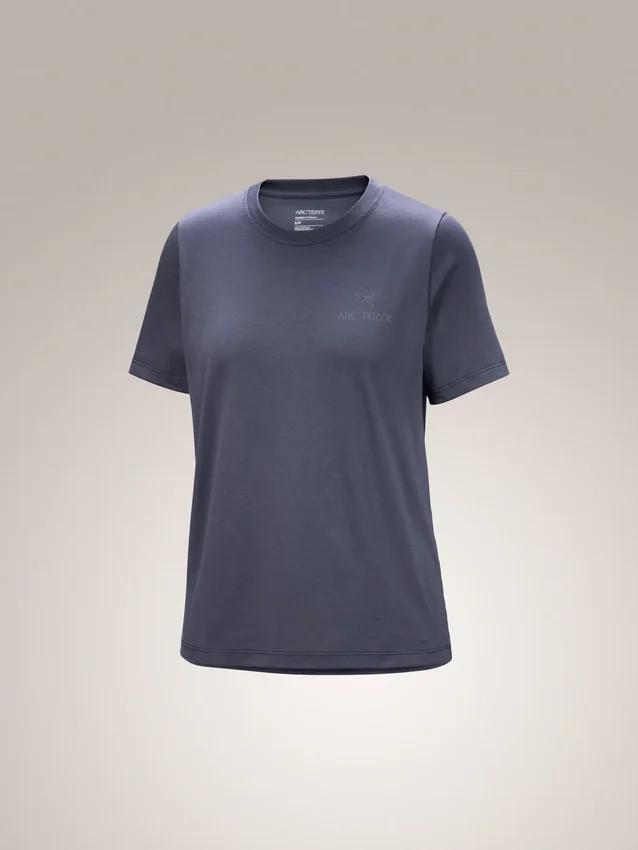 Kragg SL Cotton Emblem Crew Shirt SS til kvinder