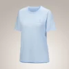Kragg SL Cotton Emblem Crew Shirt SS til kvinder