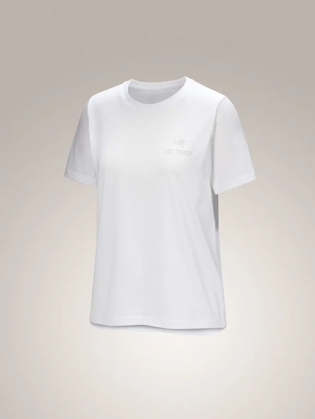 Kragg SL Cotton Emblem Crew Shirt SS til kvinder
