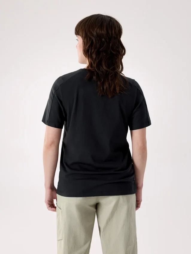 Kragg SL Cotton Heatmap Crew Shirt SS til kvinder