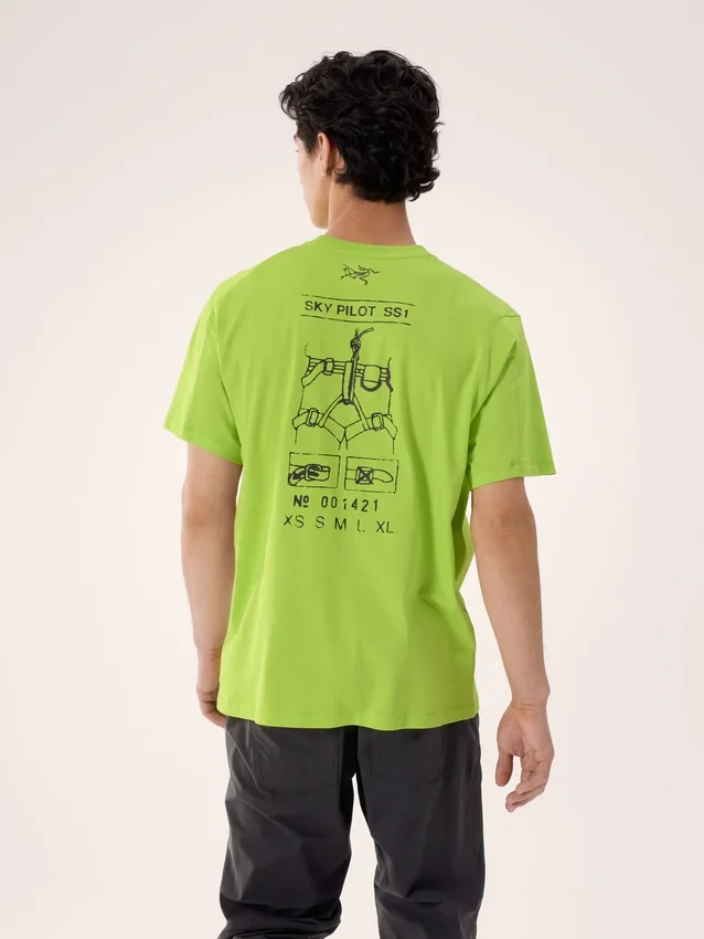 Kragg SL Cotton Sky Pilot SS1-skjorte til mænd