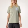Kragg SL Cotton Superbloom Crew Shirt SS til kvinder