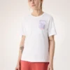 Kragg SL Cotton Superbloom Crew Shirt SS til kvinder