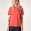 Kragg SL Cotton Superbloom Crew Shirt SS til kvinder