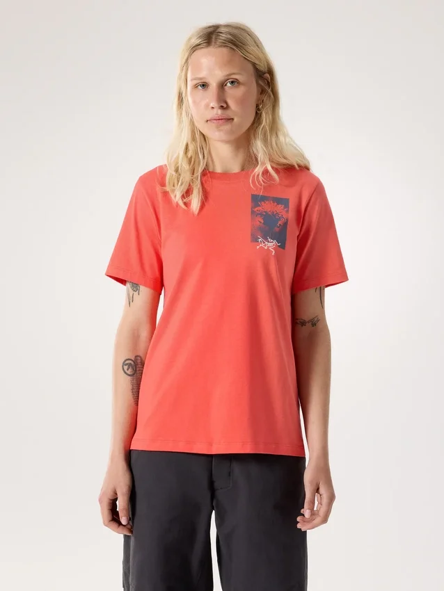 Kragg SL Cotton Superbloom Crew Shirt SS til kvinder