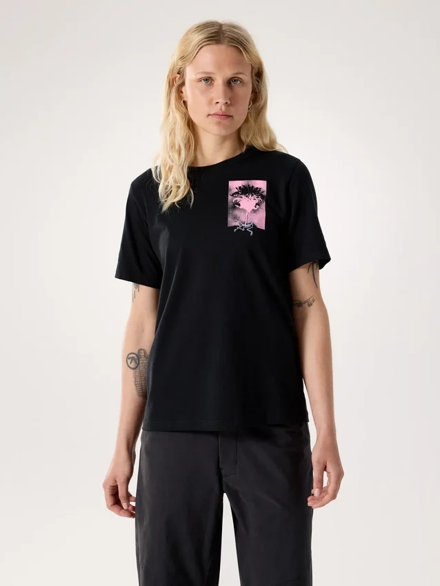 Kragg SL Cotton Superbloom Crew Shirt SS til kvinder