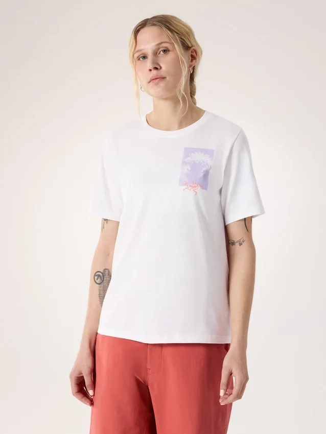 Kragg SL Cotton Superbloom Crew Shirt SS til kvinder