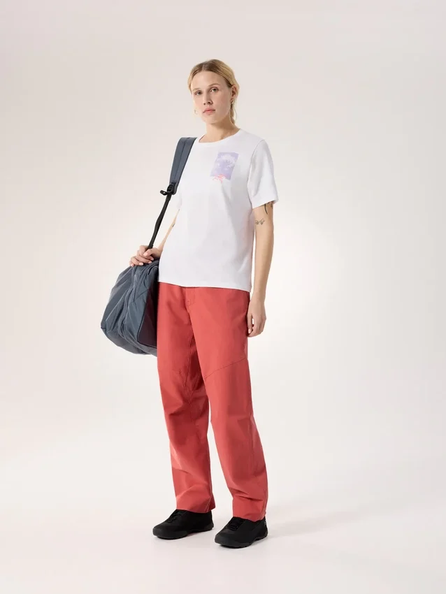 Kragg SL Cotton Superbloom Crew Shirt SS til kvinder