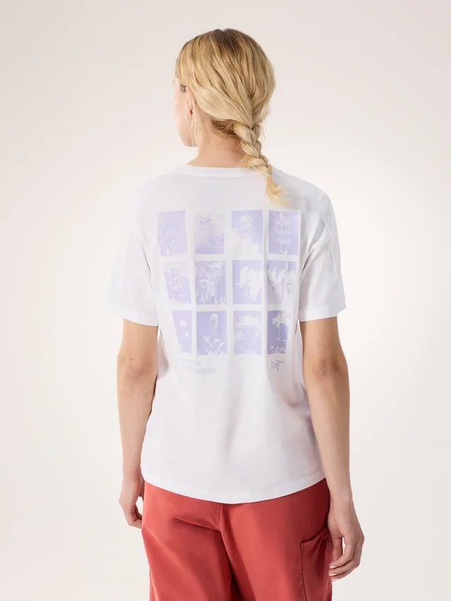 Kragg SL Cotton Superbloom Crew Shirt SS til kvinder