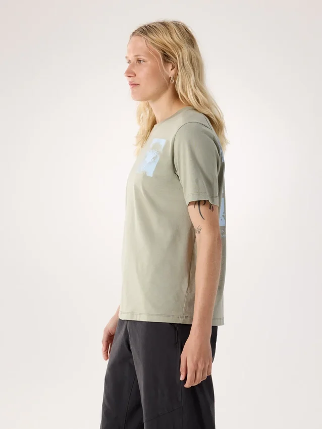 Kragg SL Cotton Superbloom Crew Shirt SS til kvinder