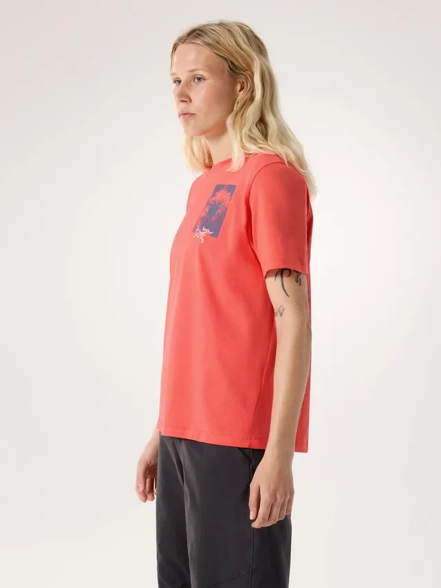 Kragg SL Cotton Superbloom Crew Shirt SS til kvinder