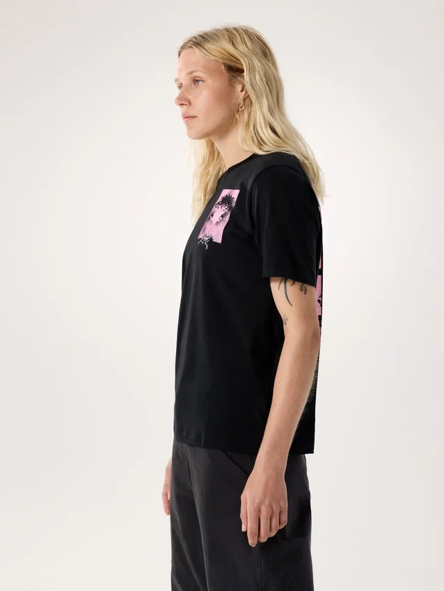 Kragg SL Cotton Superbloom Crew Shirt SS til kvinder