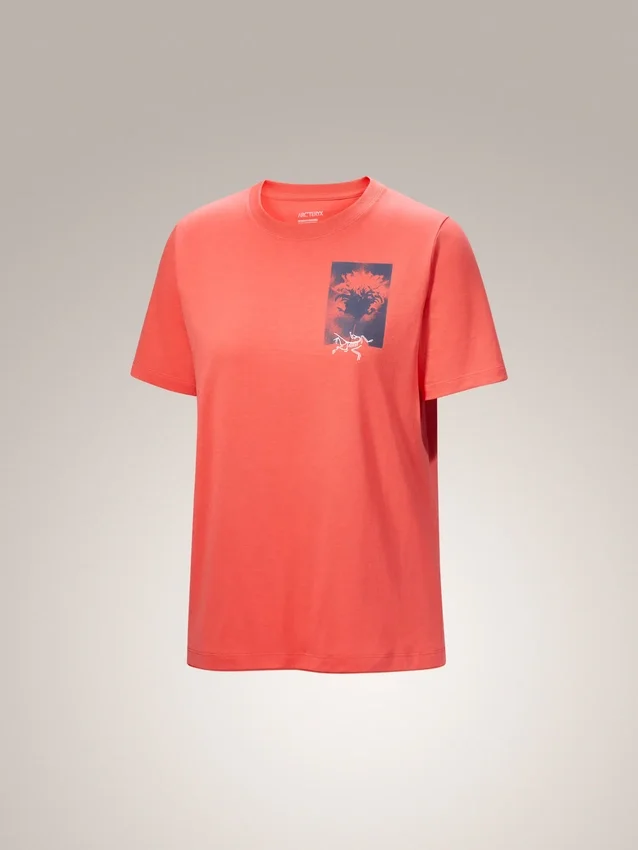 Kragg SL Cotton Superbloom Crew Shirt SS til kvinder