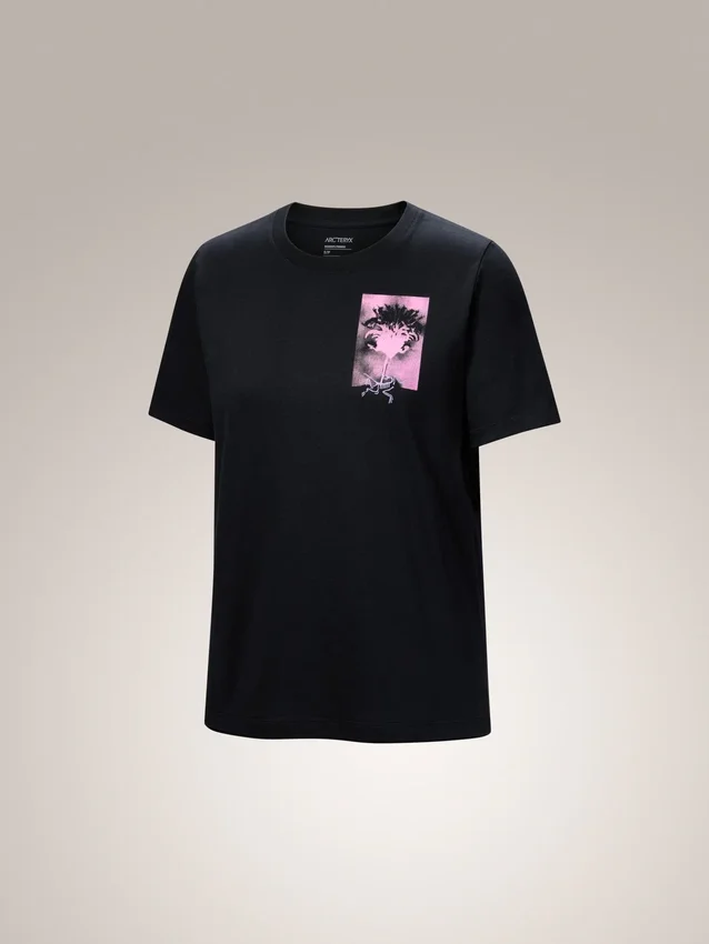 Kragg SL Cotton Superbloom Crew Shirt SS til kvinder