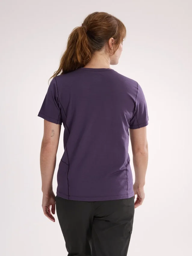 Lana Merino Wool Crew Shirt SS til kvinder