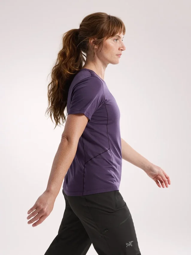 Lana Merino Wool Crew Shirt SS til kvinder