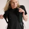 Lana merinould-T-shirt med korte ærmer til kvinder