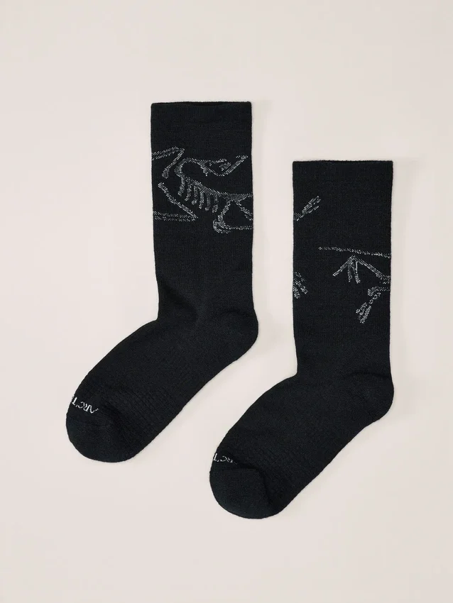 Merino-uld Mid Bird-strømper