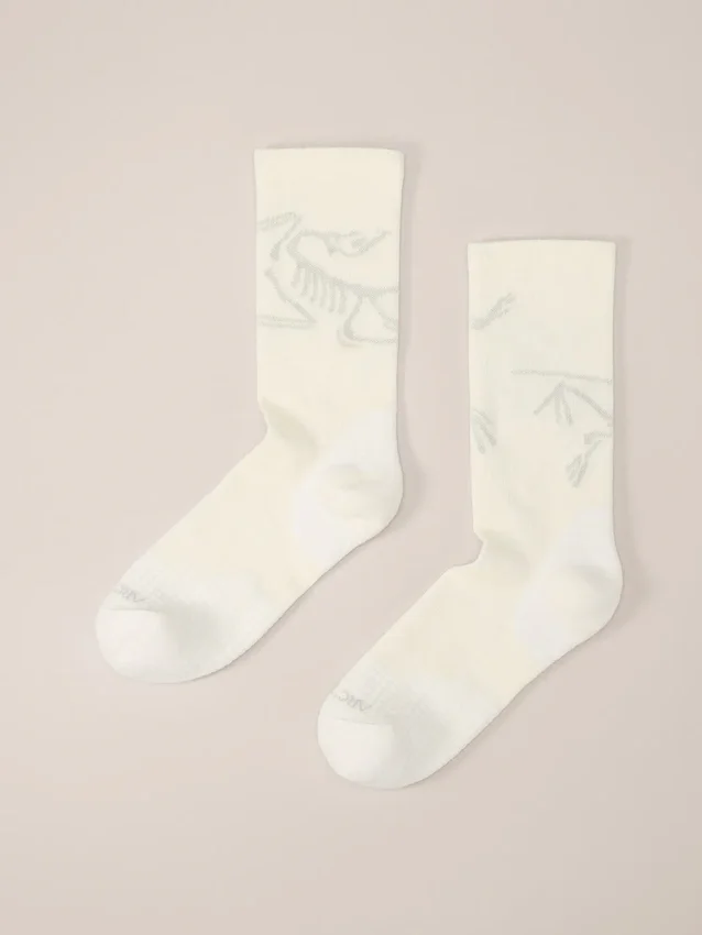 Merino-uld Mid Bird-strømper