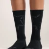 Merino-uld Mid Bird-strømper