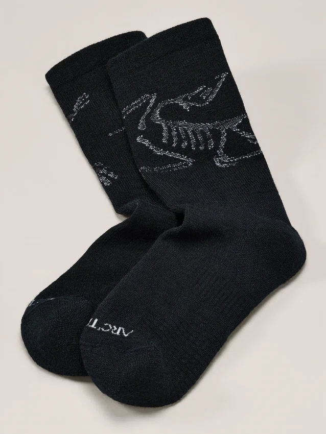 Merino-uld Mid Bird-strømper
