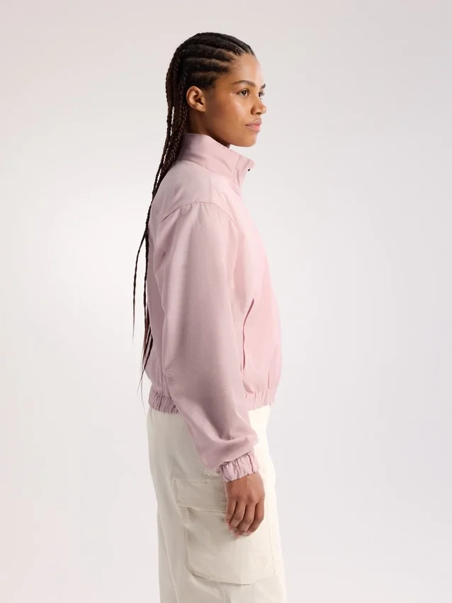 Naya Cropped Stowhood-jakke til kvinder