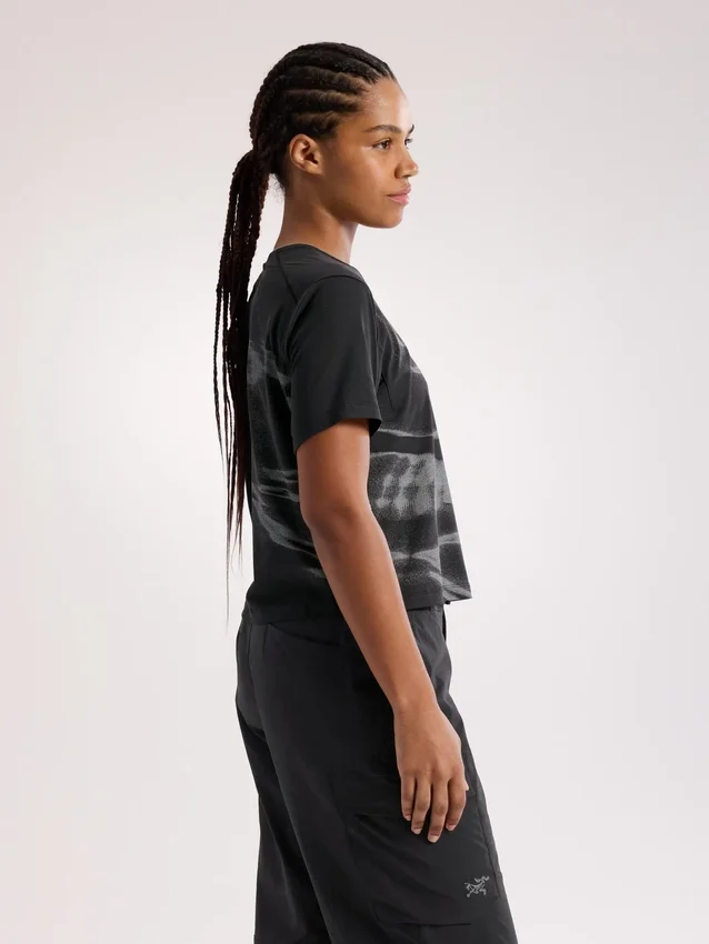 Sunna Speed Bird Crop Shirt til kvinder