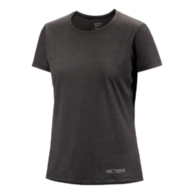 Taema Arc "Bird" T-shirt med rund hals "Sort"